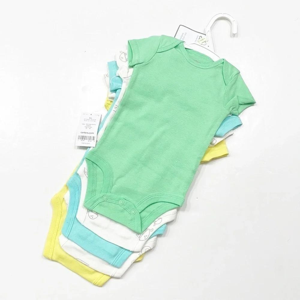 NEW Carter’s baby boys 5 pack bodysuits